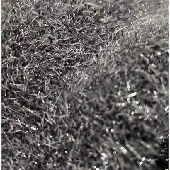 LANE BRYANT Long Sleeve Open Eye Lash Grey/Silver Sweater Cardigan Size 22/24 - Picture 9 of 9